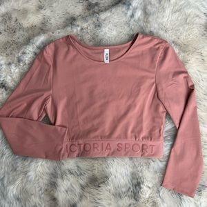 Victoria secret long sleeve cropped